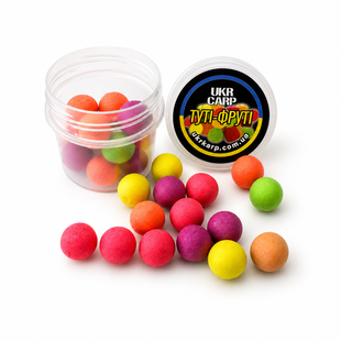 Pop-up флюро Туті-фруті 10 мм (15 шт)